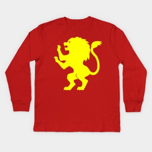 Lion Rampant Kids Long Sleeve T-Shirt